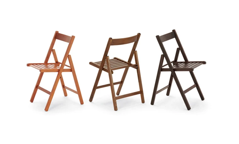 ITALIAN SMART DESIGN VIOLET COLOR WOODEN FOLDING CHAIR BASIC MADE IN ITALY CHAIR BEECH WOOD CHAIR