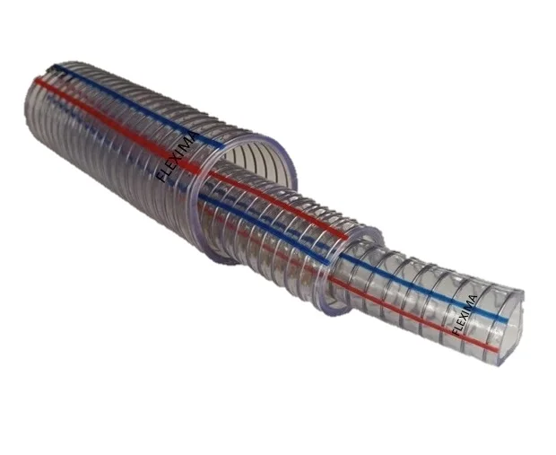  Гибкий промышленный нетоксичный прозрачный пищевой шланг из ПВХ в различных вариациях