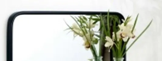 Trending Customised Rectangle Wall Mirror with Hooks Home storage Home Decor Wall & Display Shelves Antique Shelve Black Colours