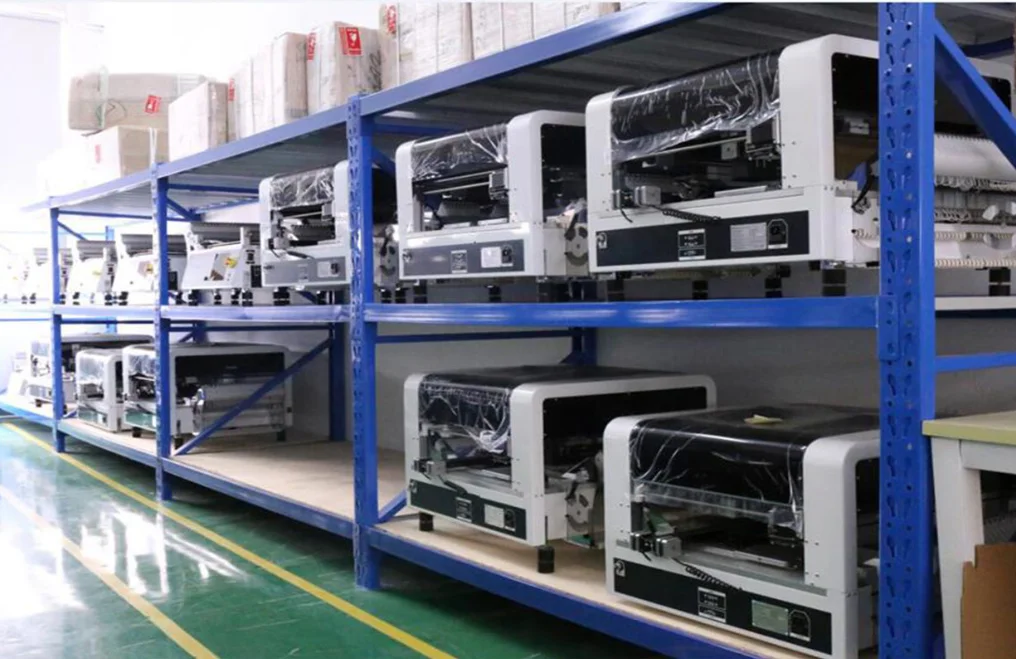 Mini benchtop SMT chip mounter LED manual pick and place machine smd smt production line robot desktop pnp roboter machine