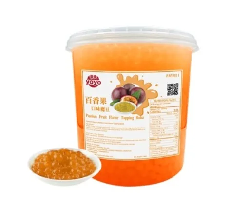 Фрукт страсти поппинг boba из Тайваня 3 2 кг пузырьковый чай желтый