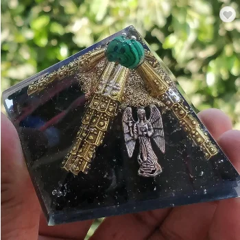 Оптовая продажа пирамиды оргонита | Пирамида из черного турмалина пирамида малахата