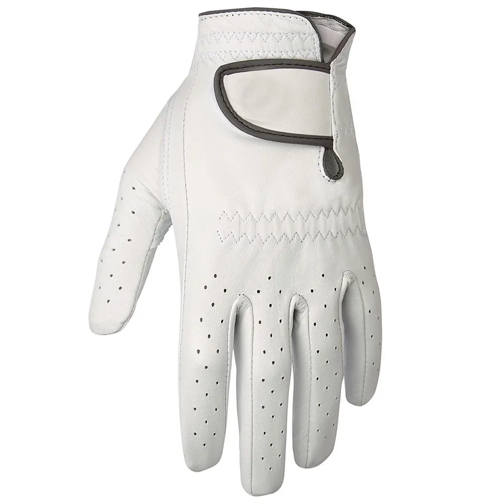 High Class Customize Logo Genuine Cabretta Leather Golf Gloves