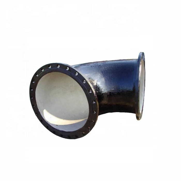 EN545/ISO2531 Ductile Iron Double Flanged Bend with Bitumen Coating