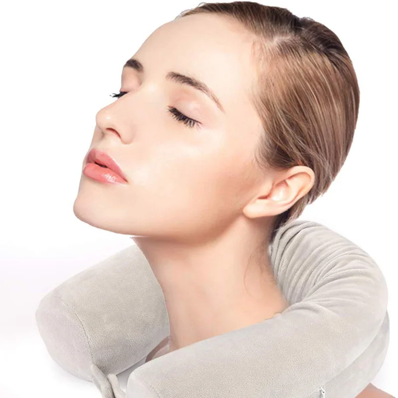 Wholesale Twist Memory Foam Pillow Travel Memory Foam Neck Pillow Roll For Travel And Home