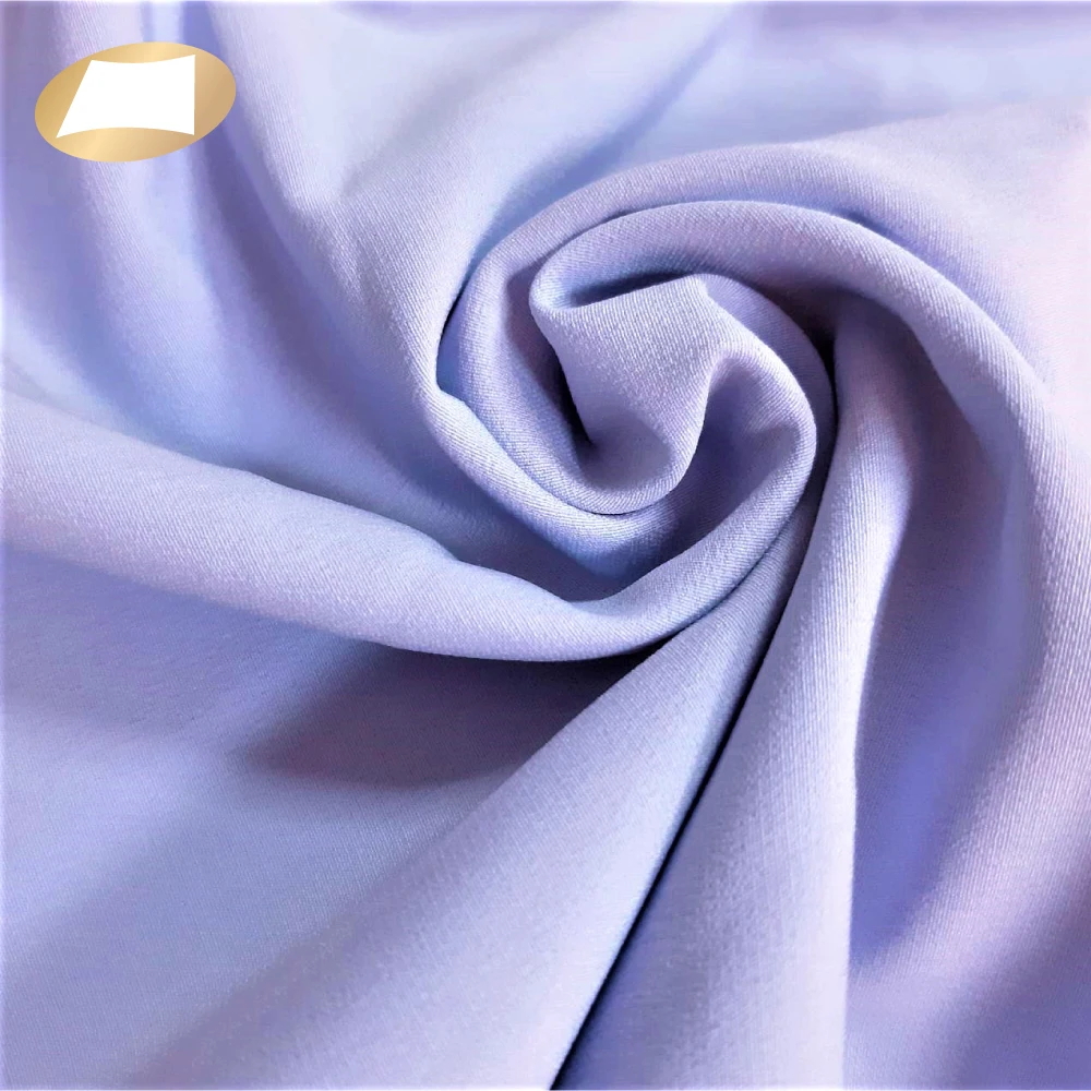 Recycle 90% polyester 10% spandex wicking uv cut woven fabric for casual shirts