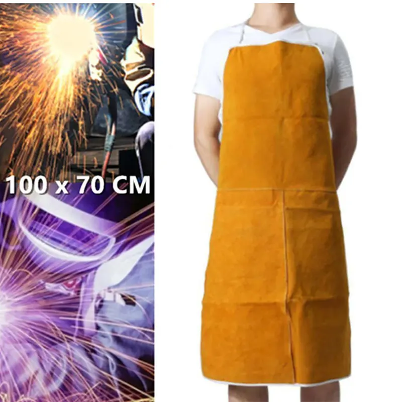 
PU Leather Welding Apron Wholesale Superb Quality Apron For Women And Men New Leather Welding Apron 