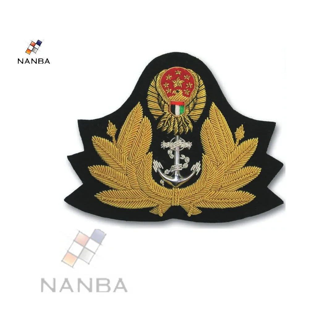 Недорогая Военная униформа карманный значок с металлическим напылением из проволоки в морском стиле армейском для блейзера и