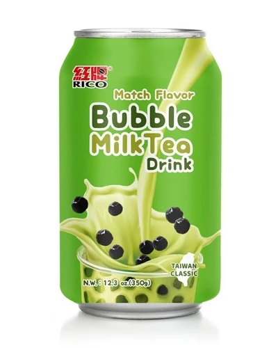
Matcha Boba Milk Tea drink can Ready to drink Boba in a can Instant Drink Pearl Milk Tea Matcha Pearl Milk Tea 350G 