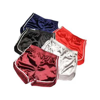 Custom Shiny Running Shorts For Female Yoga Sports Ladies Swag Summer Shorts Women Shorts
