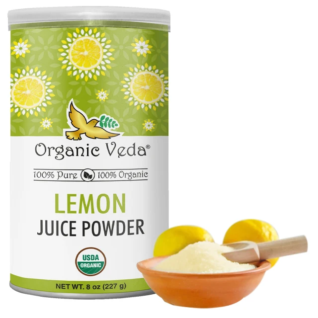 Spray dried water soluble lemon extract powder / Private label lemon juice powder high in vitamin c and antioxidants