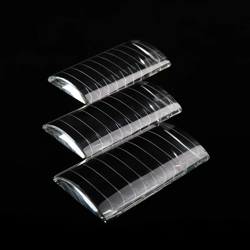 Buy chinese products online Eyelash Extension scale pallet U shape Crystal glass glue holder