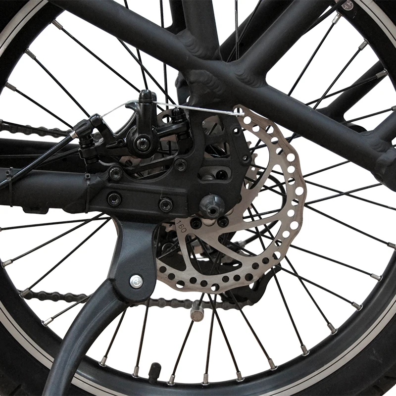 20 inch food delivery 2 wheels electric cargo city bike