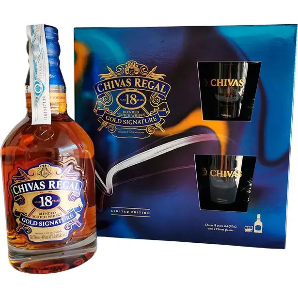 Duty Free Chivas Regal 18 years old whisky discount available