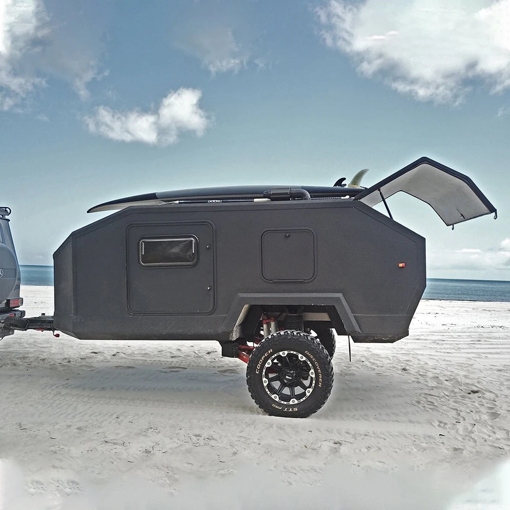 Manley High Quality Tiny Small Camper Caravan Camper Rvs Travel Trailers Camper Camping and Travel With Bathroom