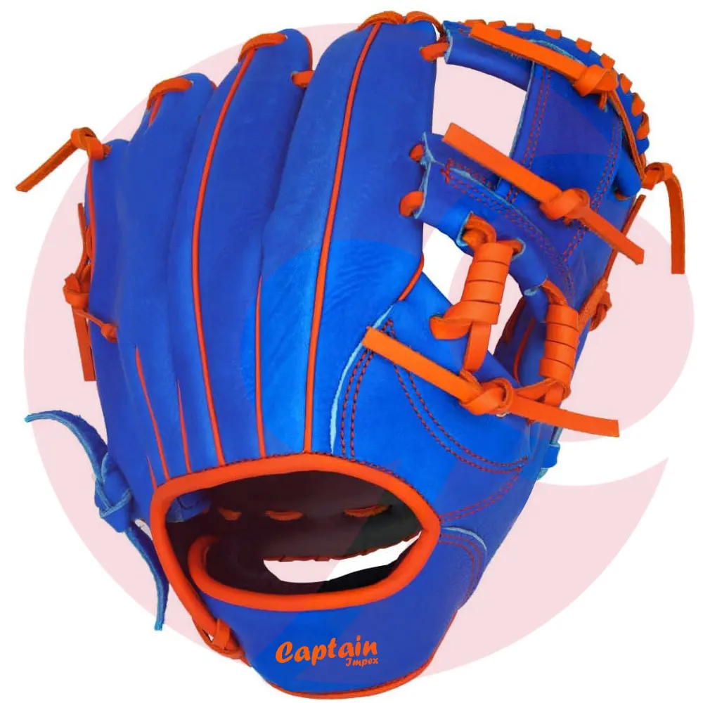 
Baseball Gloves Leather Made Sports Wear Resistant Non-Slip Baseball Gloves In Factory Price 
