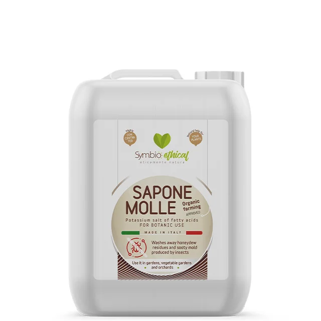 Potassium Soap for organic farming 5 Lt high quality made in Italy for organic farming SYMBIOETHICAL