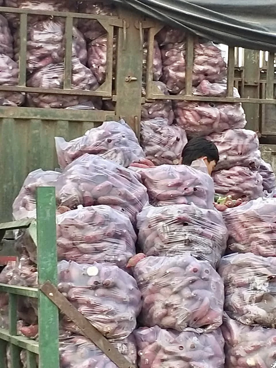 Вьетнамский Высококачественный Фиолетовый крахмал из сладкого картофеля