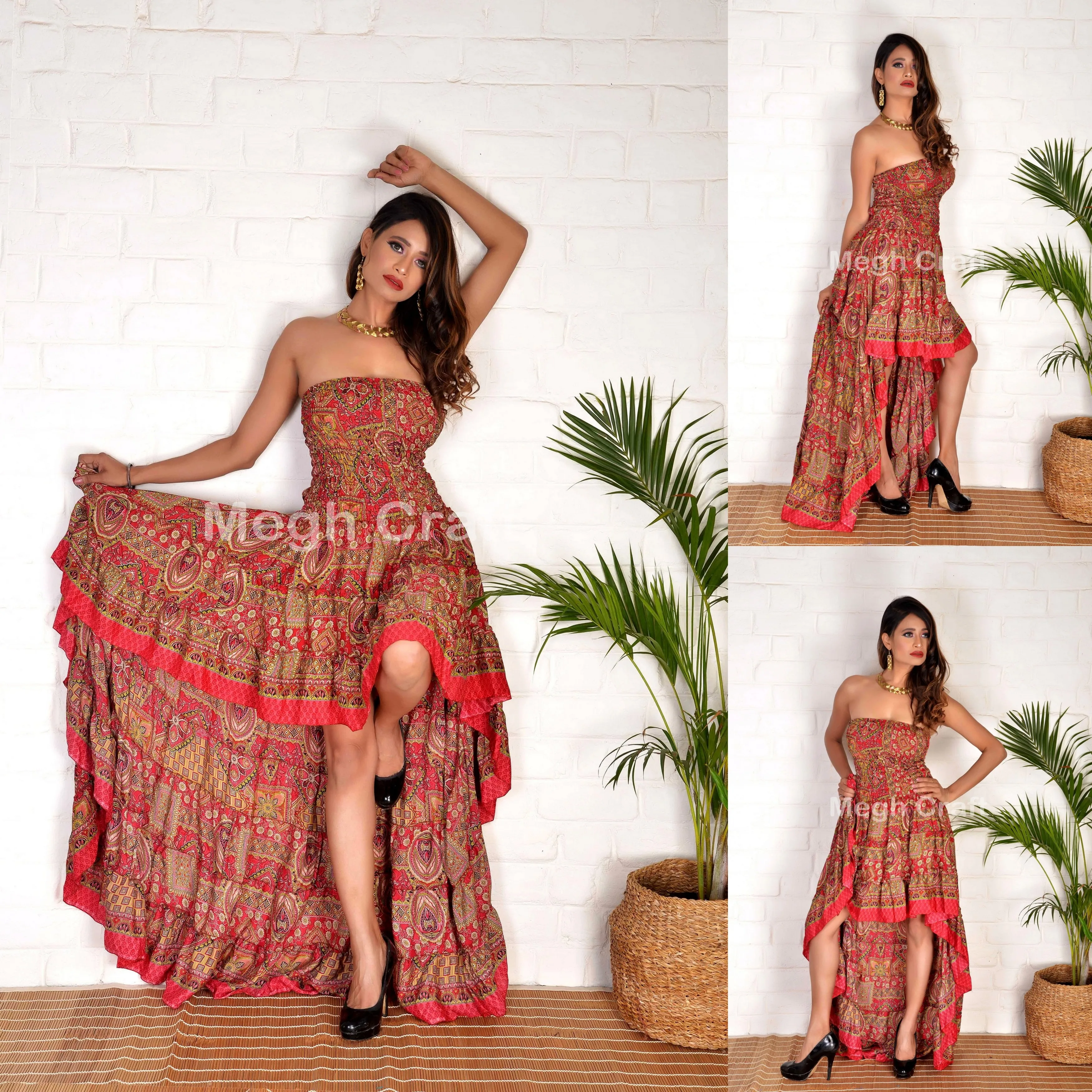 Boho fashion uno maxi dress-Bohemian maxi dress-Beach wear halter dress-Europe fashion-Summer boho