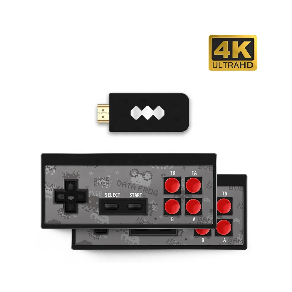 wholesale retro video game consoles from China 2.4G mini Wireless video game players built in 568 8 bit games