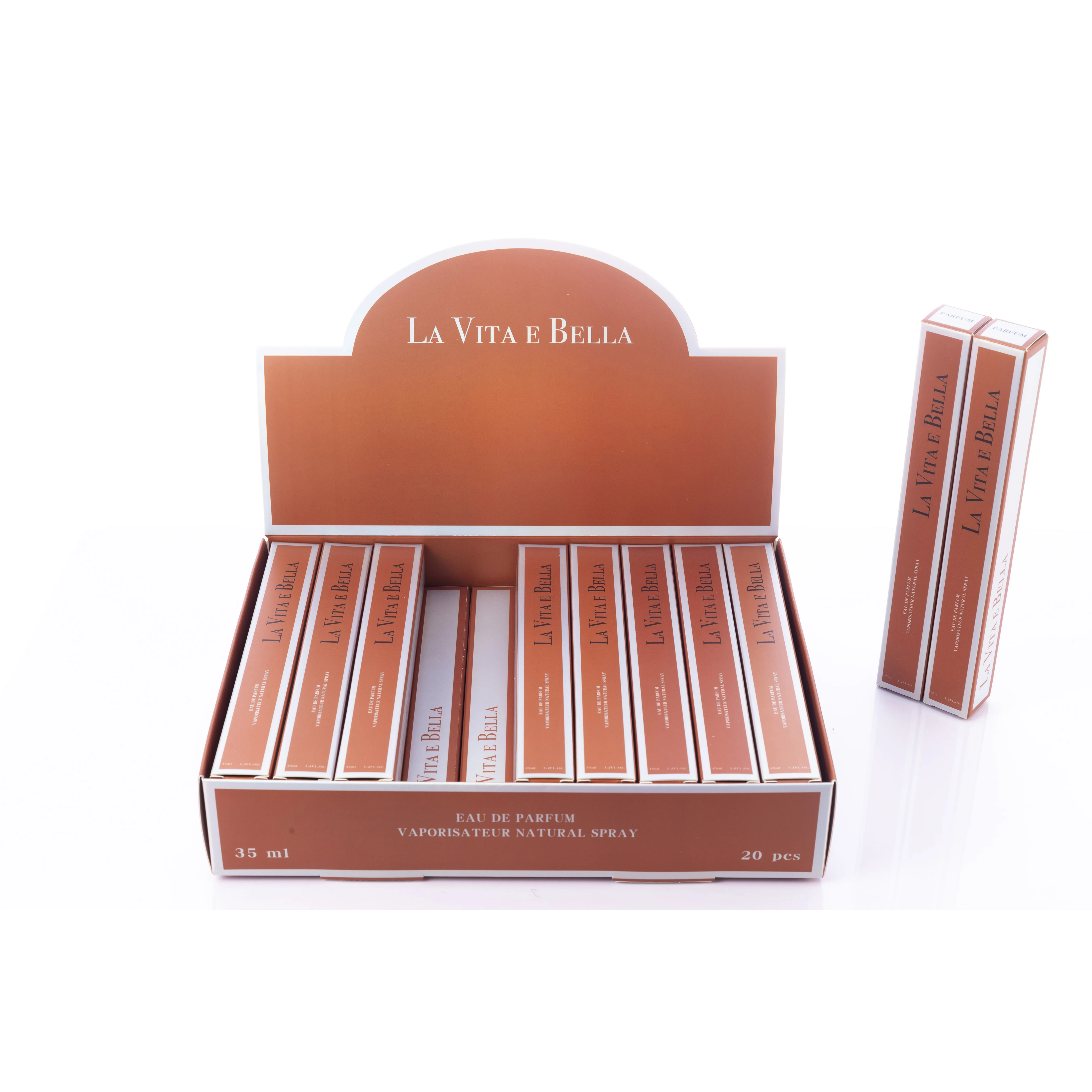 Туалетная вода с длительным сроком службы, емкость для тела 35 мл, парфюм, женский аромат, подарочный набор 20 шт. от производителя