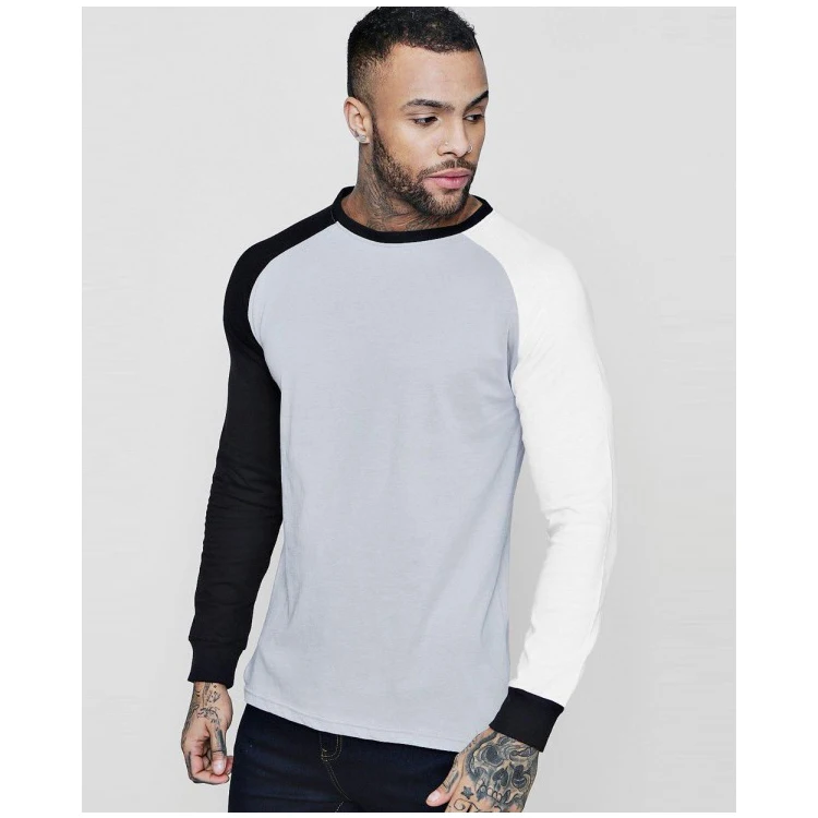 Custom T Shirt Men New Casual Mens Sports Clothes Fitness Gym Wear Slim fit Plain Tee T Shirt Bamboo Fitted Gym Shirt