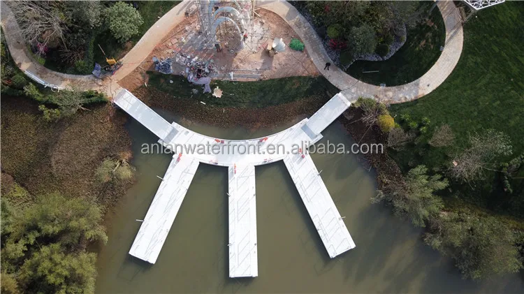 
China Wholesale Other Marine Supplies Aluminium Floating Dock Pontoon 