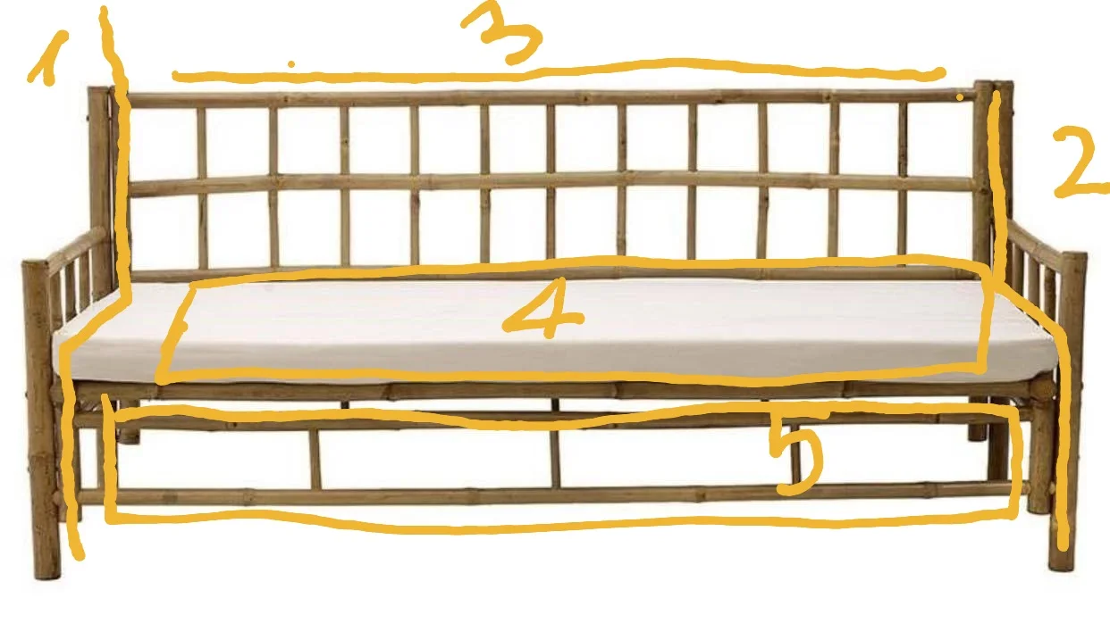 Продажа, высокое качество по хорошей цене, роскошный бамбуковый диван, вьетнамский стиль ручной работы от производителя