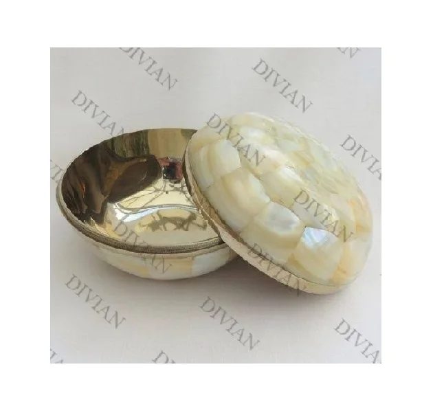 Mother OF Pearl Bowl For Chocolate Dry Fruits Ramadan Eid Gift Australia Europe New Zealand Indian Supplier And Manufacturer