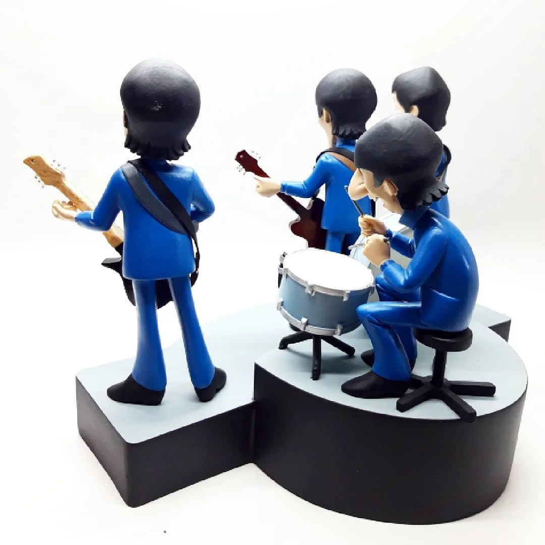 Miniature Action Figure The Beatls Set concert