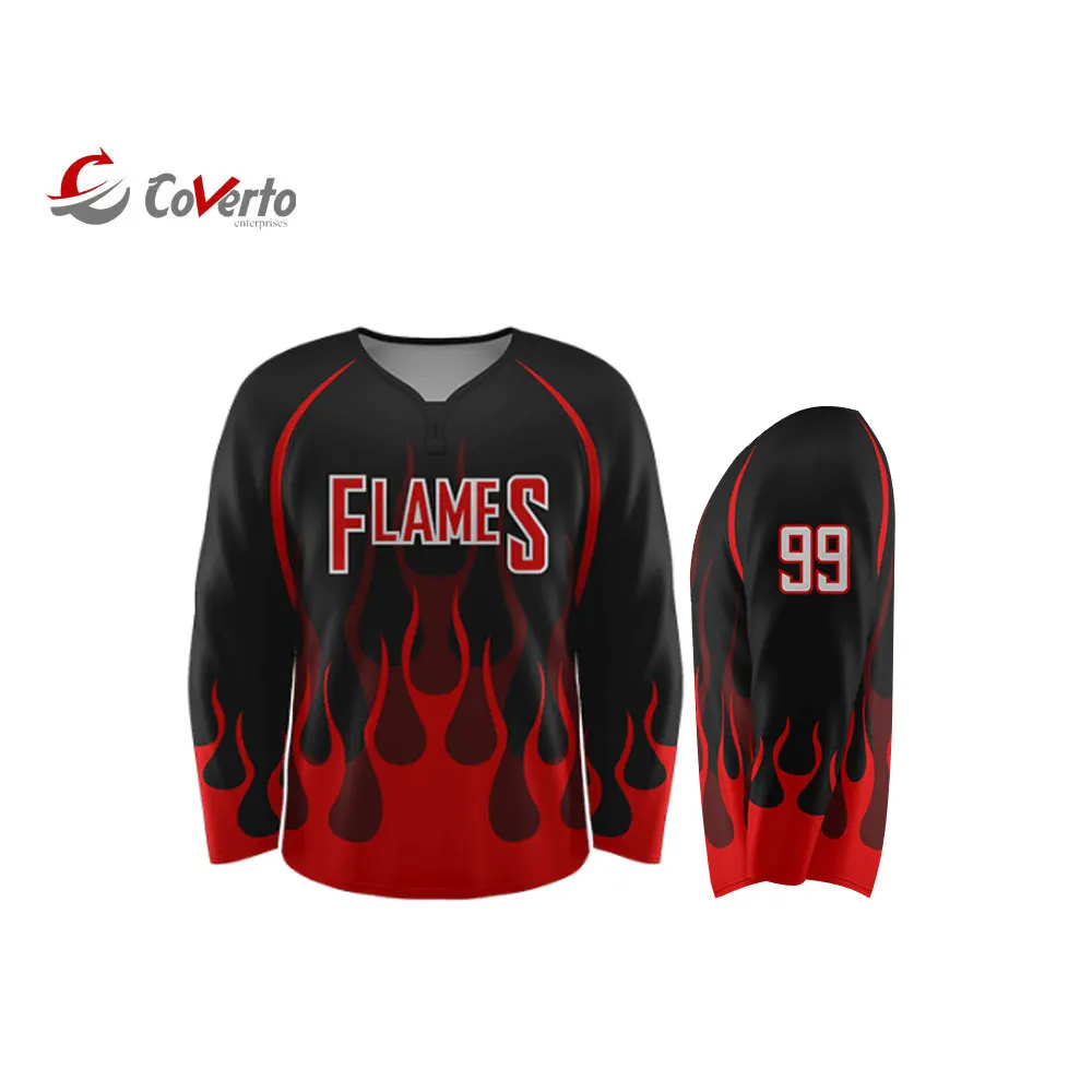  Мужские и женские Джерси для хоккея с шайбой индивидуальная командная спортивная одежда дешевый Хоккей