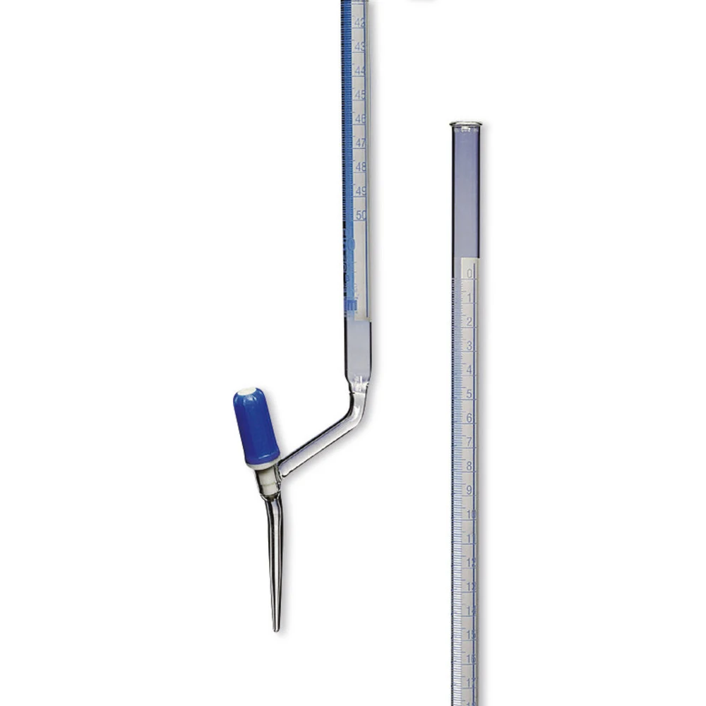 Schellbach Burette With Stopcock Laboratory Glass Burette with Straight Stopcock OEM Customized Support Material