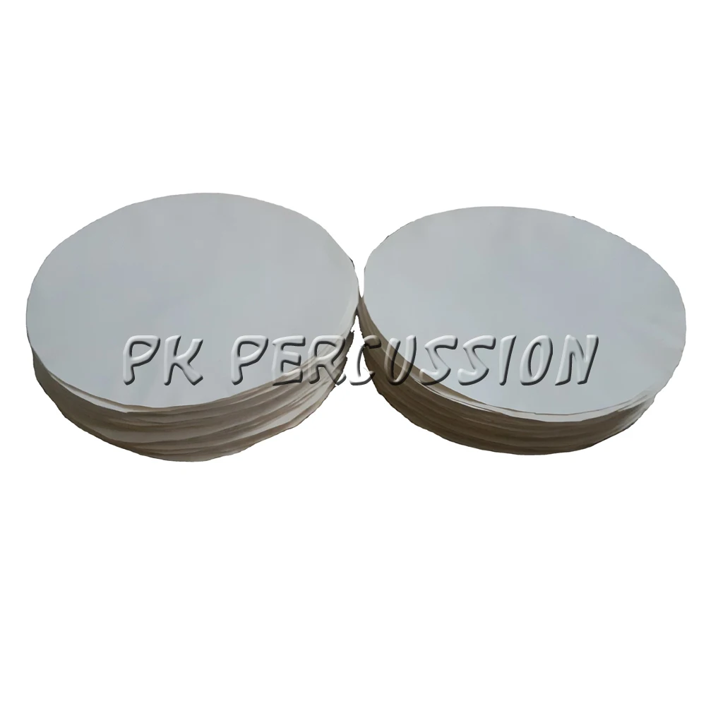 
 Барабан из козьей кожи белого цвета  