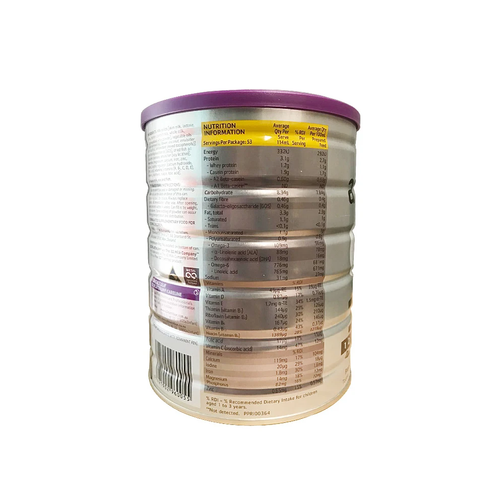 Quality Baby Powdered Milk Dielac Gold - VINAMILK - Follow-up formula - for 6-12 months babies - 400g x 24 tins per carton GMP