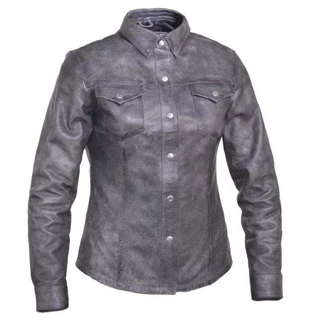 New Arrivals Men Leather Shirts 2022