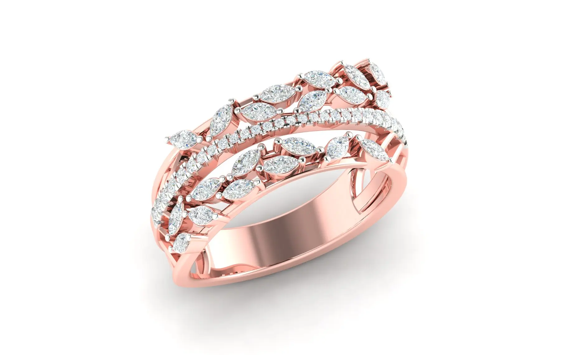 Кольцо с муассанитом, бесцветное бриллиантовое кольцо с уникальным дизайном ручной работы, сертифицированное по низкой цене, доставка по всему миру