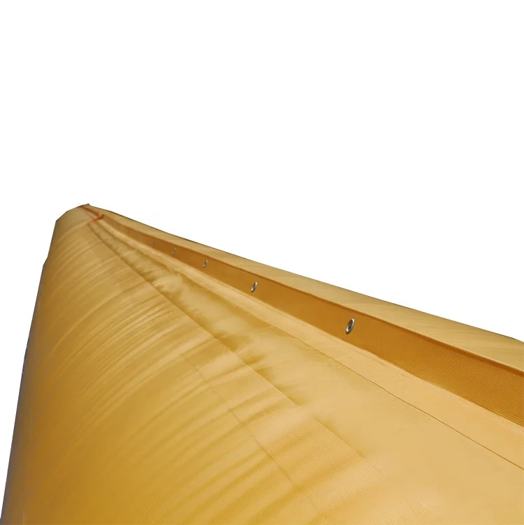 Wholesale woven coated fabric large air volume coal mining flexible air duct for ventilation fans