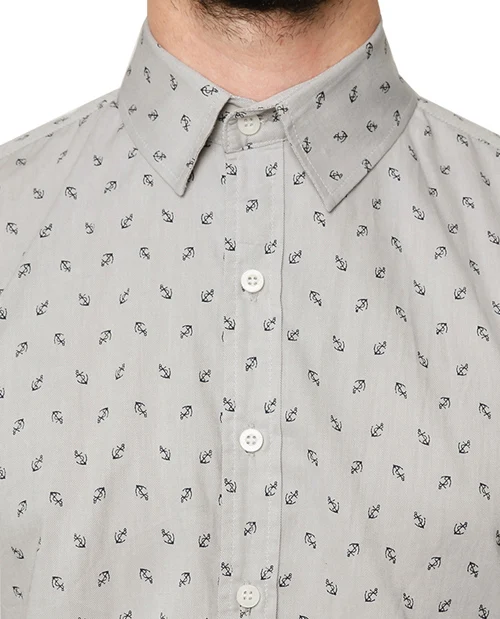 High-quality products 100% Polyester Crew Neck Printed Men White Shirt Customize Logos and Textures