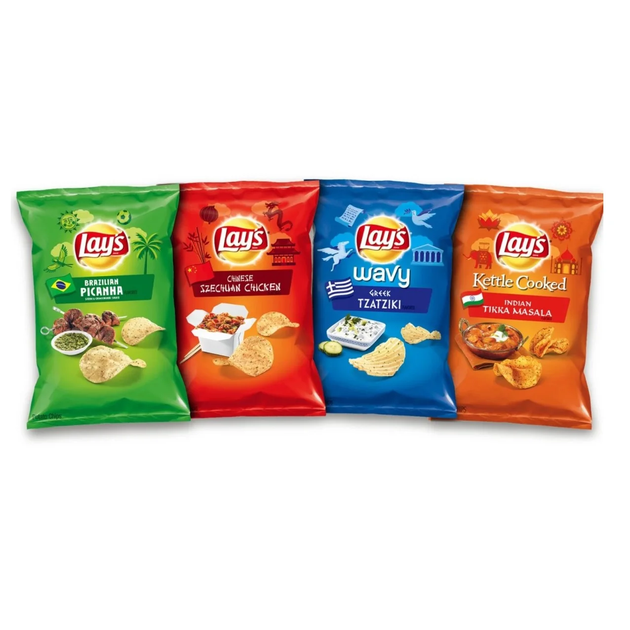
Trusted Wholesale Supplier Of Multi-Flavored Lays Potato Chips At Cheap Price 