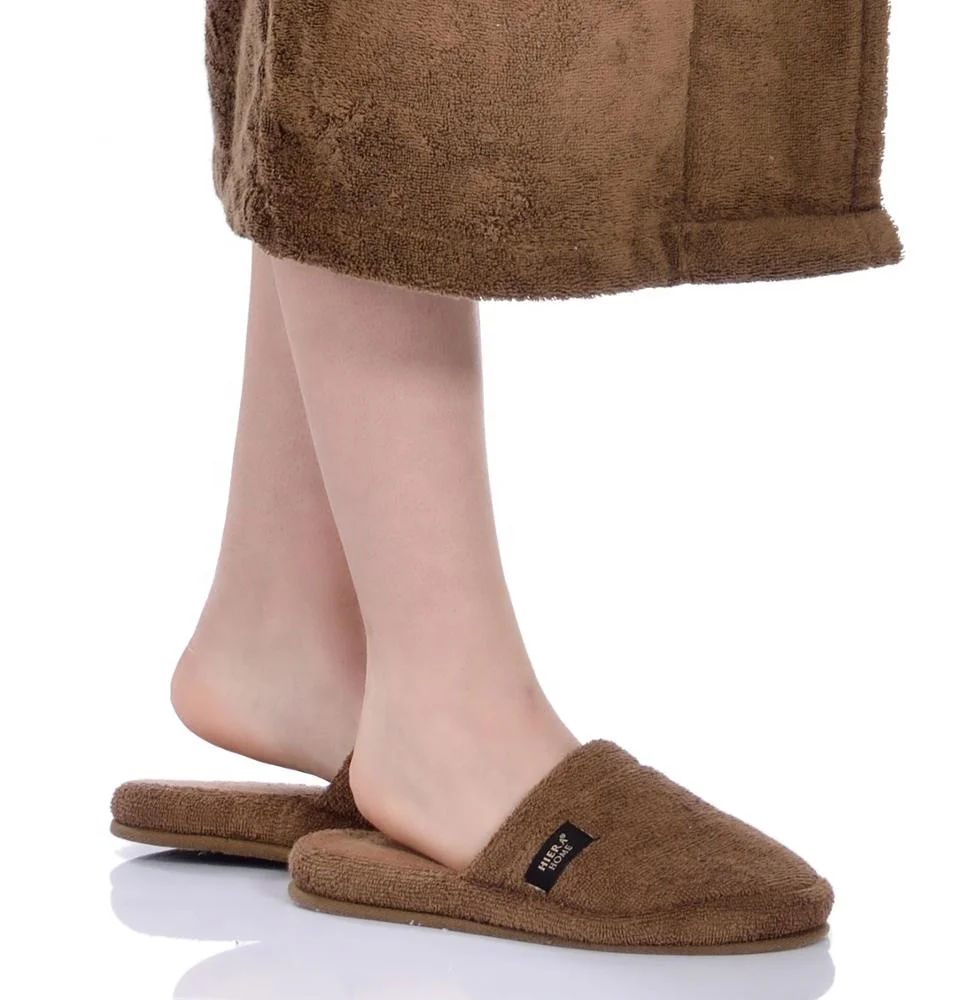 On-Air Terry Soft Slippers 100% Original Bathrobe Fabric