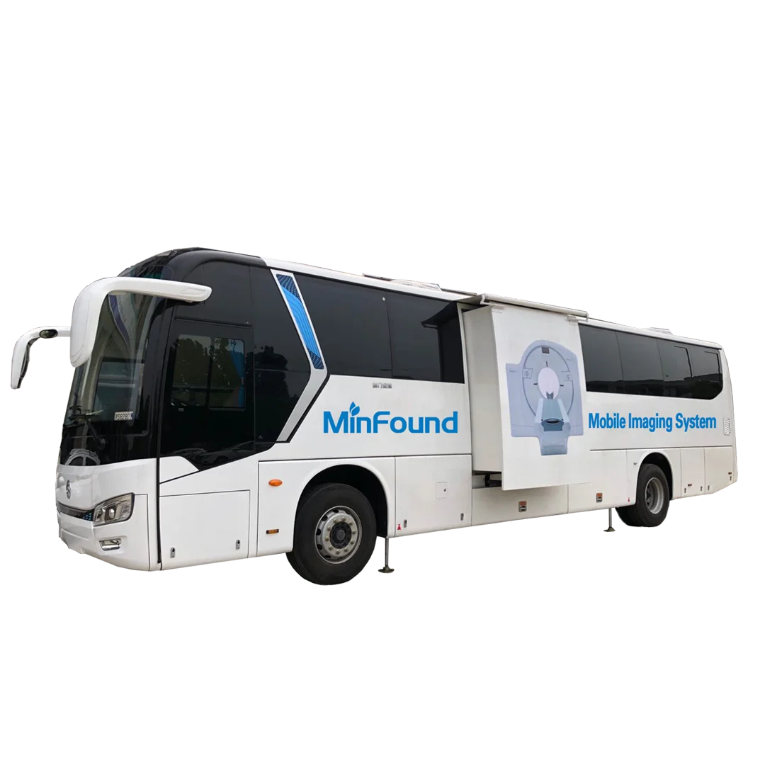 
MinFound mobile ct scan machine price ct bus for ct scanning 16/32 slices for hospital using 