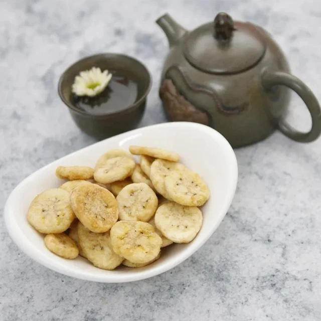 100% natural sweet Fried banana chip