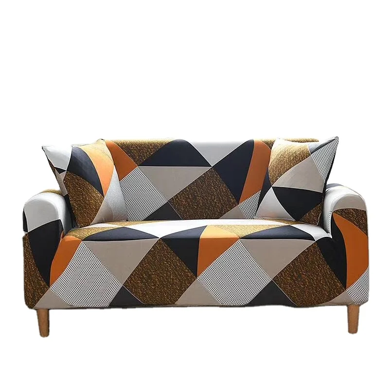 Cheap Washable Protective Moder Design Slipcovered Sofas Elastic Stretch Sofa Cover Set