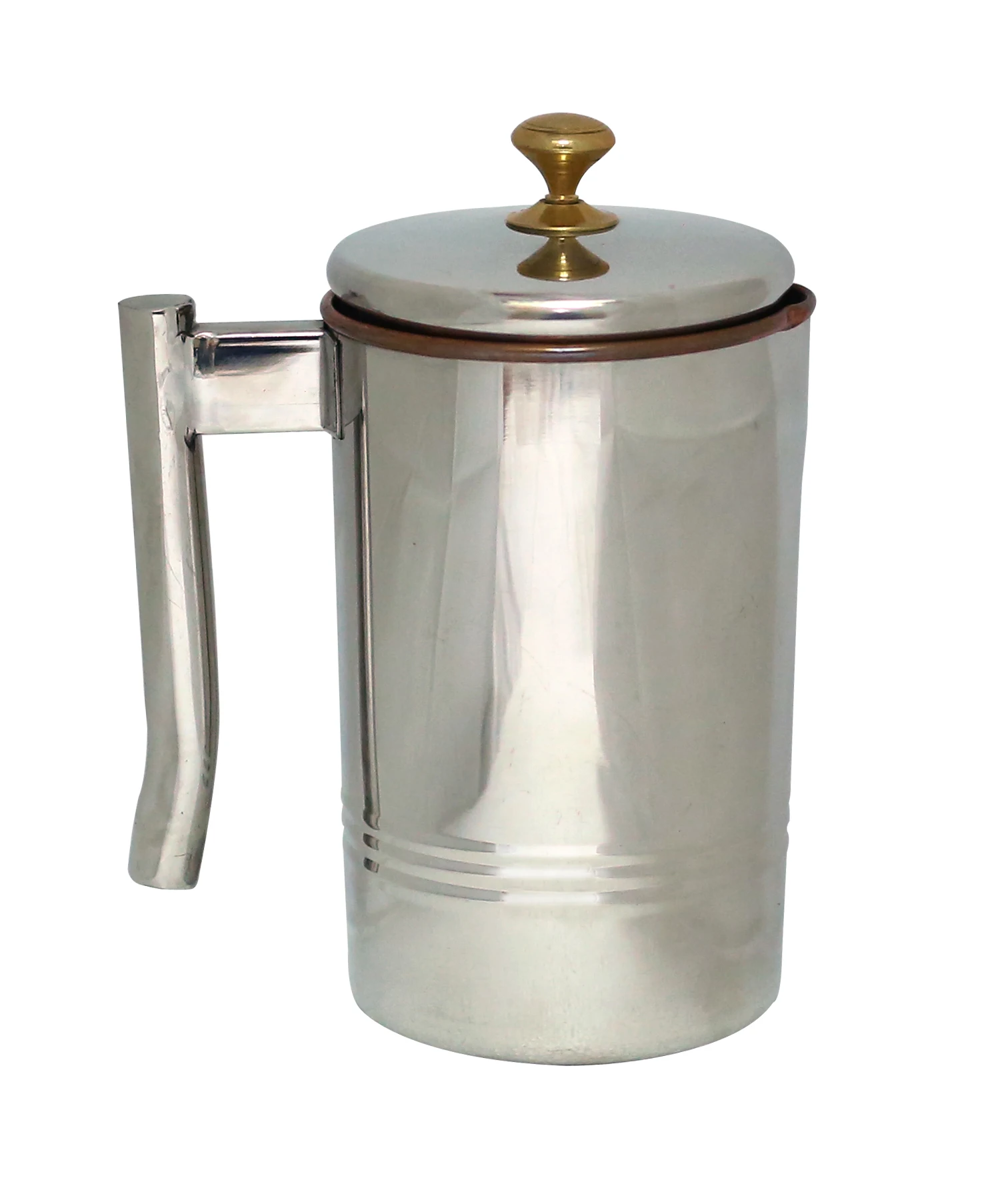 Hammered Exclusive Luxury Copper Water Jug set of 3 Pitcher Daily Use Kitchen Tabletops Home Hotel Gifts Indian Manufacturer