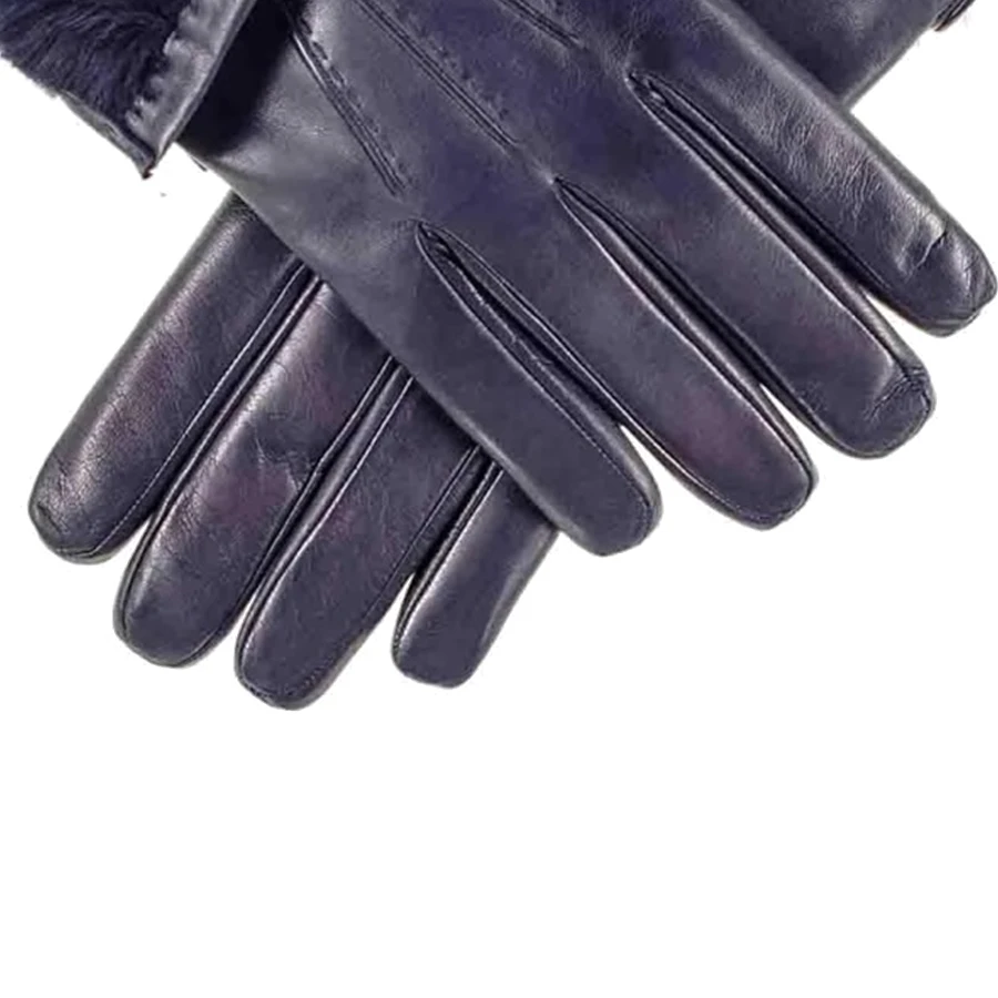 Best Luxury Driving Leather Gloves Dressing Gloves  Winter Fashion Mittens Genuine Leather Gloves For Men Women