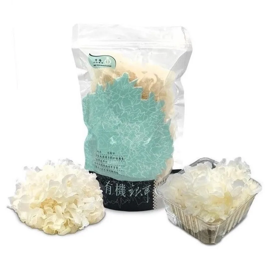 delicous Fresh organic white snow fungus with zip lock