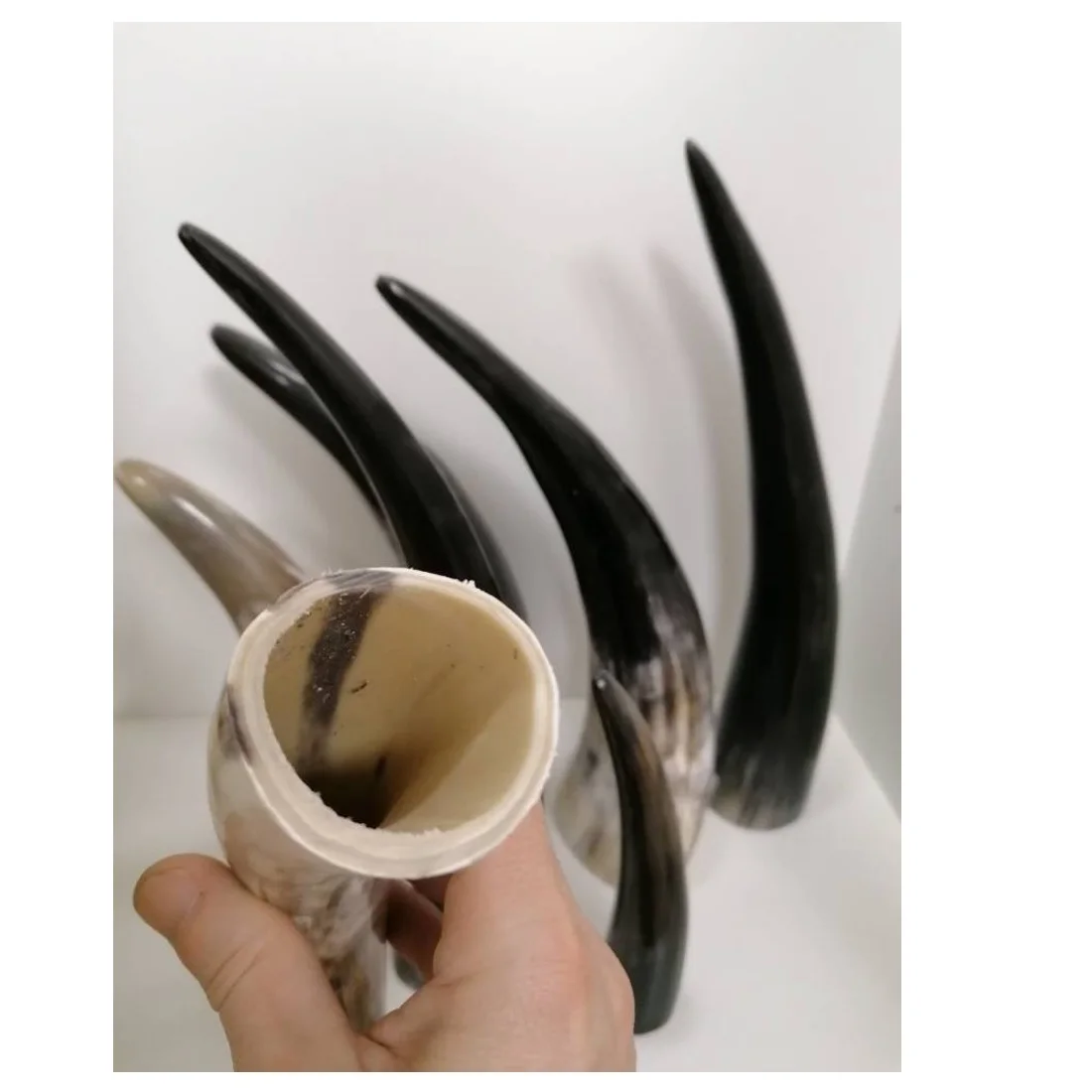 Самые качественные предметы для домашнего декора буйвольный рог Йеменская ручка продажи продукт ручной работы