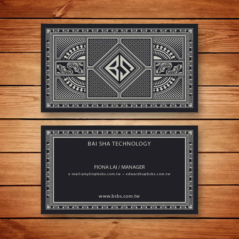Custom Visiting Card Custom Design 500g Paper Business Card Printing