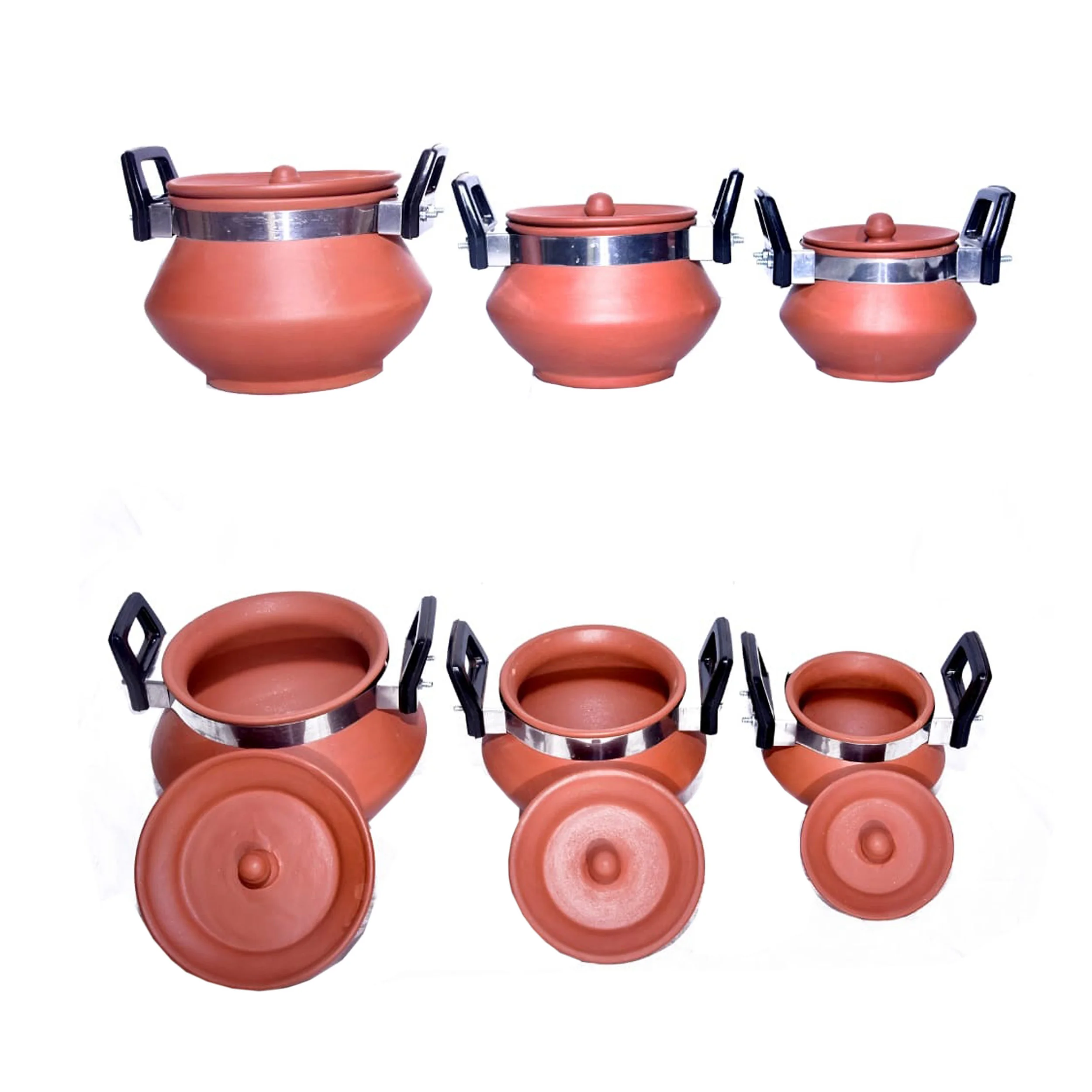 Exclusive indian clay utensils bricks design handmade pottery donga earthenware pot wholesale quality and best price