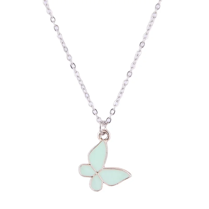Hot Selling Necklace Classic Oil Drop Butterfly Necklaces Jewelry With Cute Style